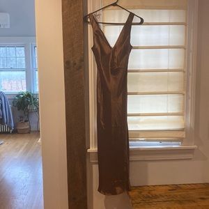 ASOS midi slip dress.